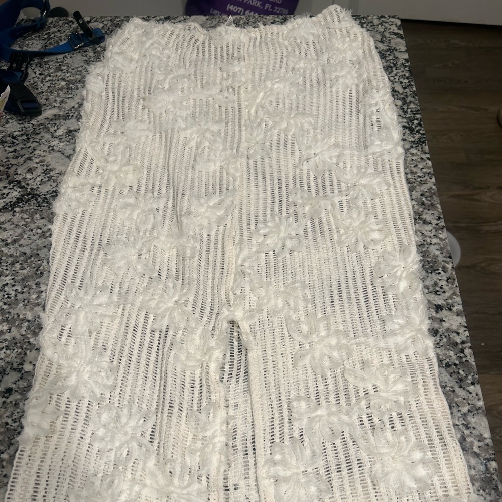 White skirt